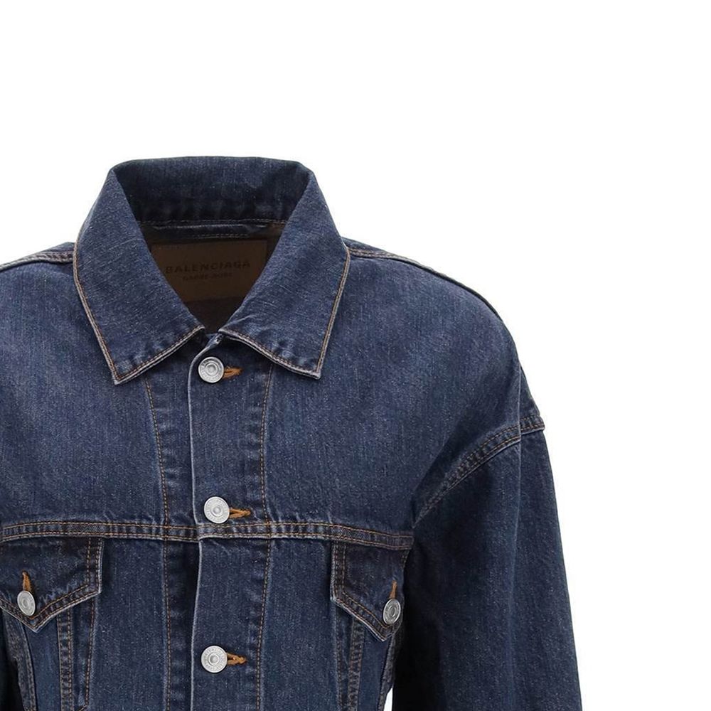 Jaqueta jeans Balenciaga 'Hourglass'