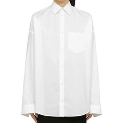 Camisa oversize de popeline Balenciaga