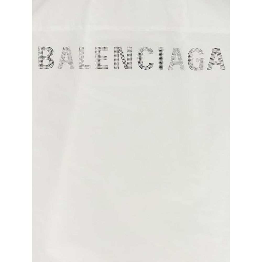 Camisa oversize de popeline Balenciaga
