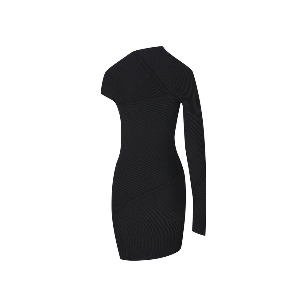 Vestido curto espiral Balenciaga
