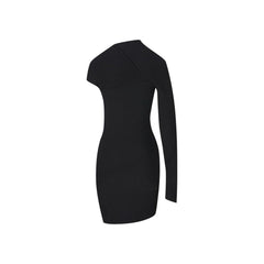 Vestido curto espiral Balenciaga