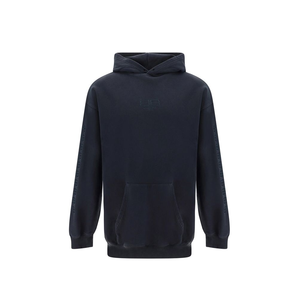 Moletom com capuz de algodão Balenciaga