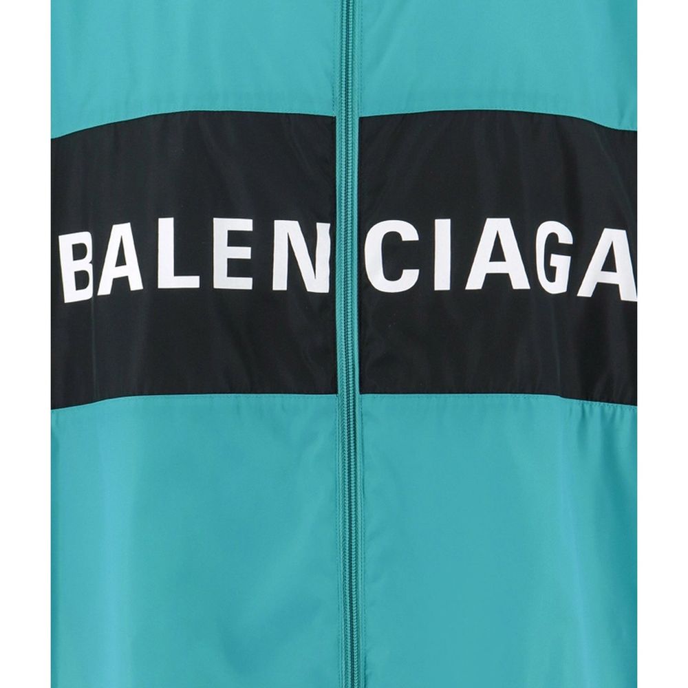 Jaqueta Balenciaga Windbreaker com logotipo