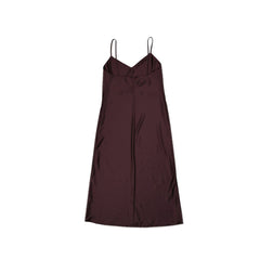 Vestido midi de cetim acácia BLANCA VITA