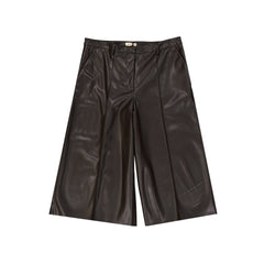 Shorts de couro sintético BLANCA VITA