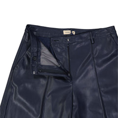 Shorts de couro sintético BLANCA VITA
