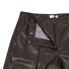 Shorts de couro sintético BLANCA VITA