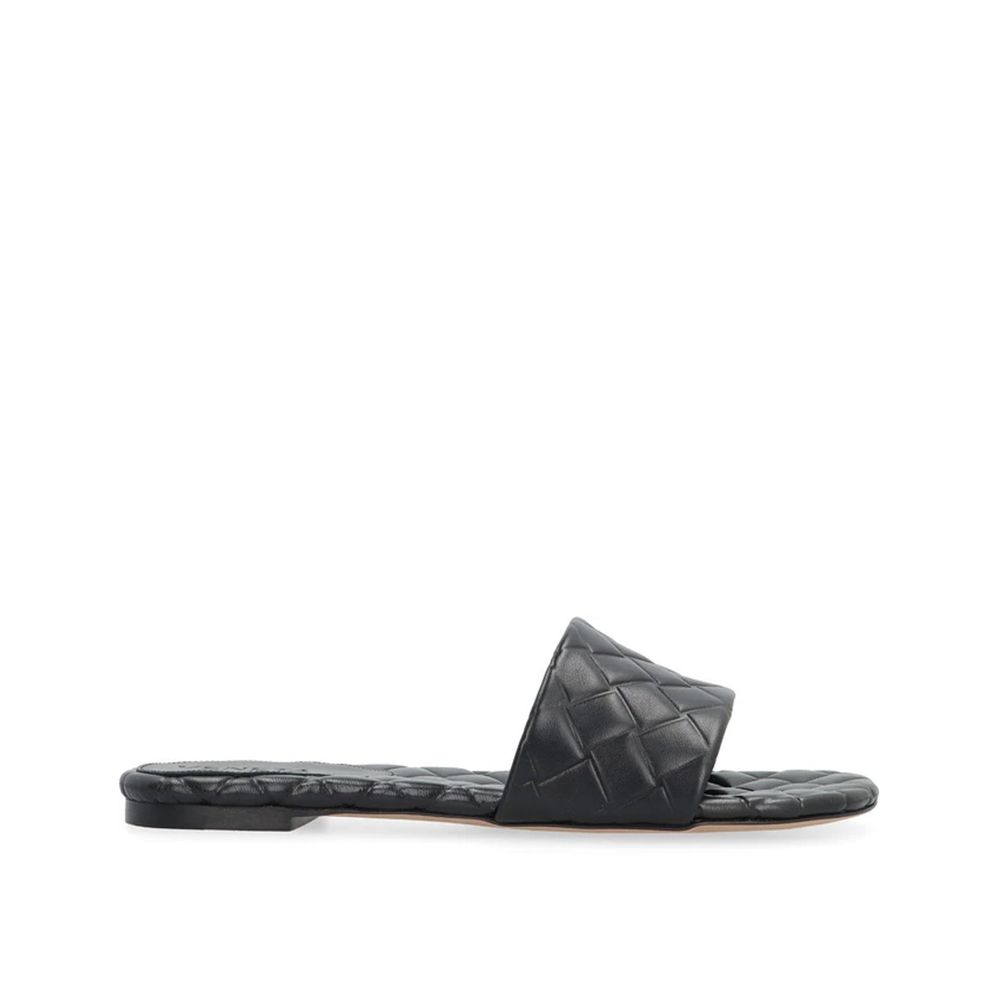 Mulas de couro Amy da Bottega Veneta