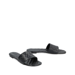 Mulas de couro Amy da Bottega Veneta