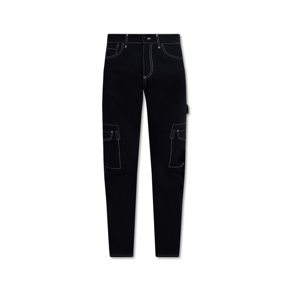 Calça cargo jeans Burberry