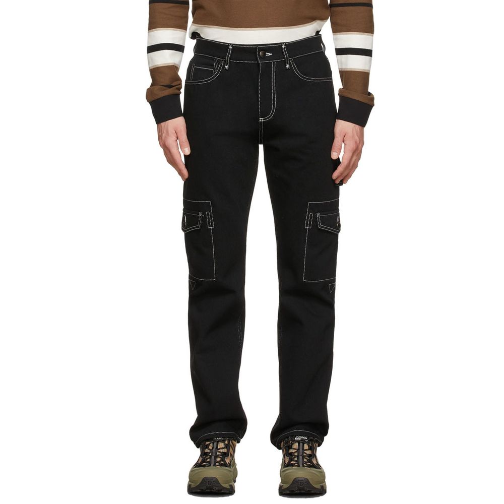 Calça cargo jeans Burberry
