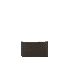 Porta-cartões de couro Bottega Veneta Intrecciato