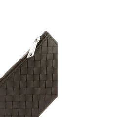 Porta-cartões de couro Bottega Veneta Intrecciato