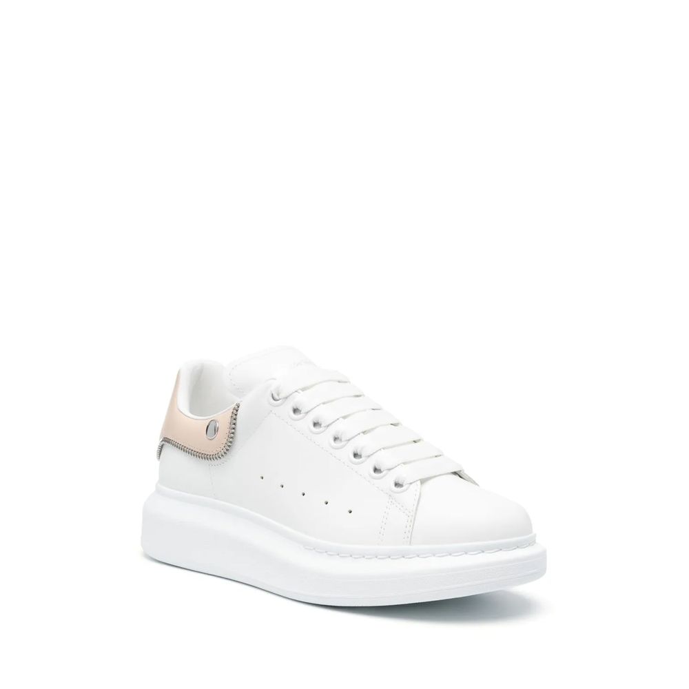 Tênis de couro oversized Alexander McQueen