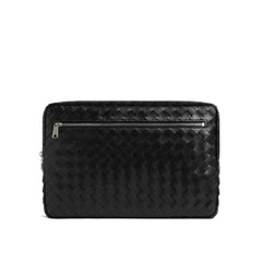 Bolsa para laptop com zíper Bottega Veneta Intrecciato