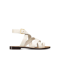 Sandálias rasteiras de couro Dior Sun
