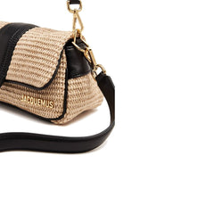 Bolsa de ráfia Jacquemus Le Petit Bambimou