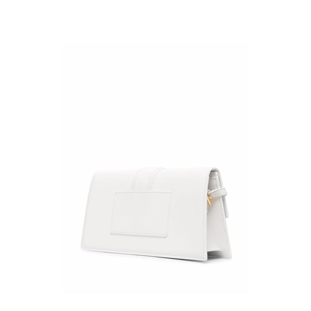 Bolsa de ombro longa de couro Jacquemus Le Bambino