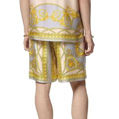 Versace Shorts de seda La Coupe Des Dieux