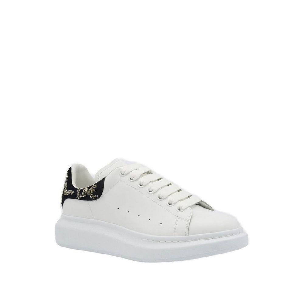 Tênis de couro oversized Alexander McQueen