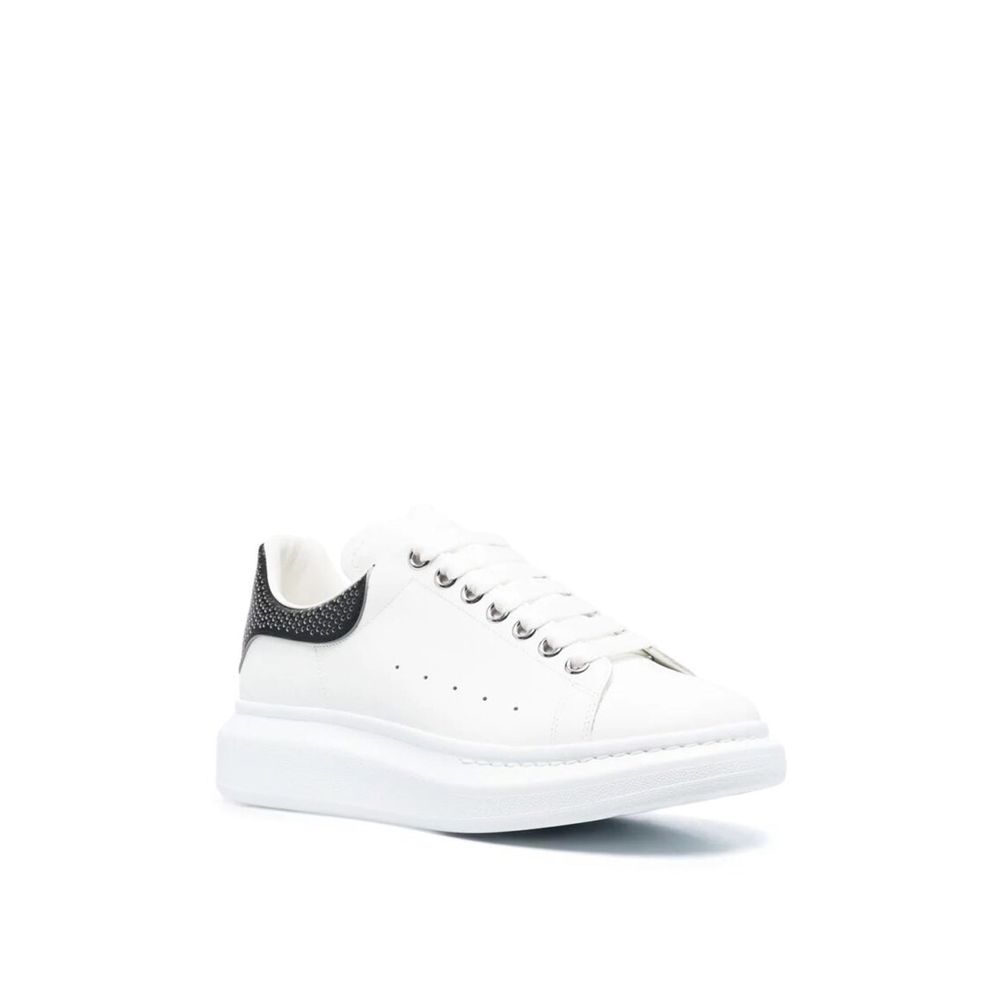 Tênis de couro oversized Alexander McQueen