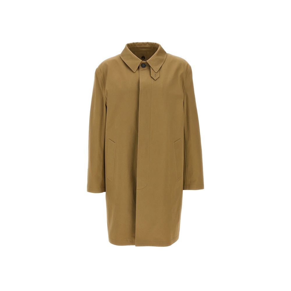 Sobretudo gabardine de algodão Saint Laurent