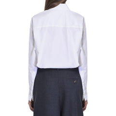 Camisa de algodão drapeada Loewe