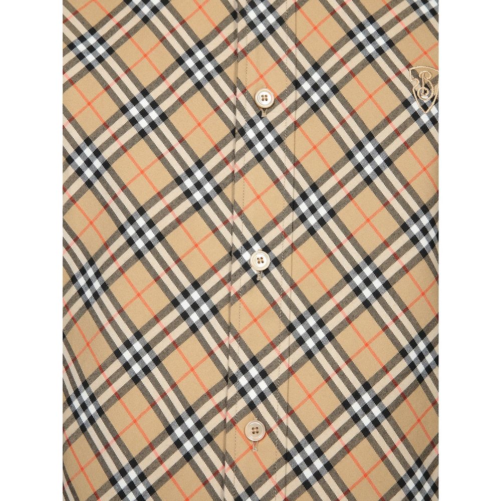 Camisa Burberry Sand Check