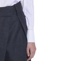 Camisa de algodão drapeada Loewe