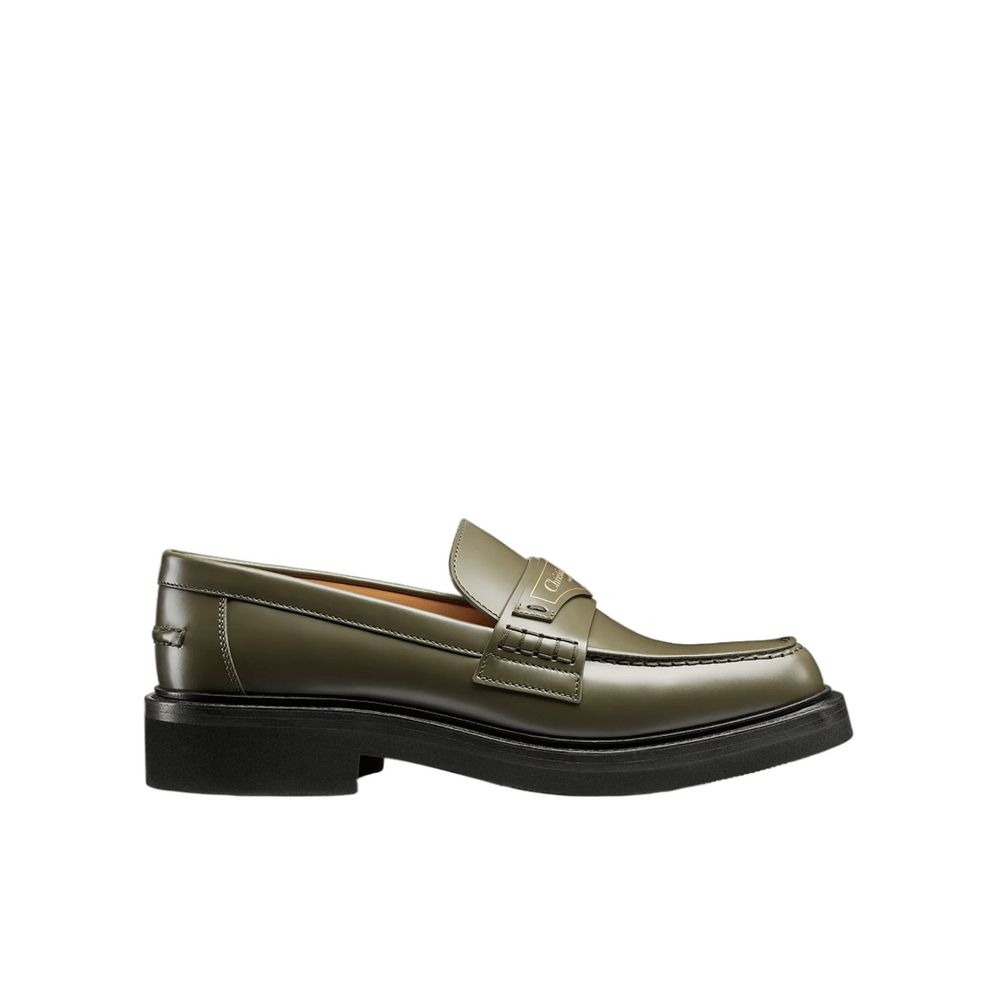 Mocassins de couro Dior