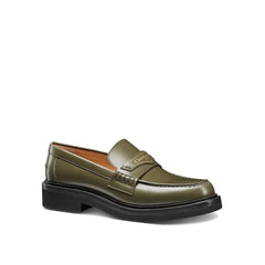 Mocassins de couro Dior