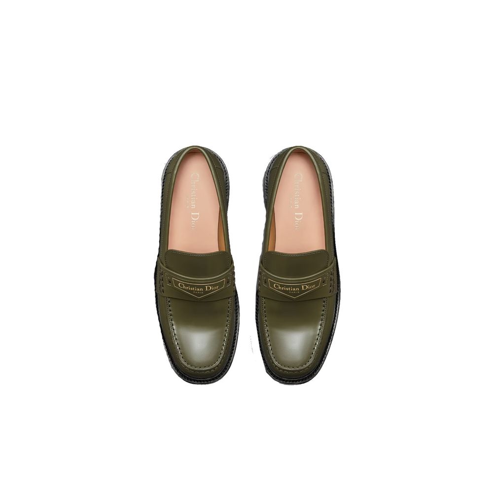 Mocassins de couro Dior