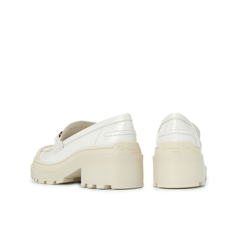 Mocassins de couro Dior