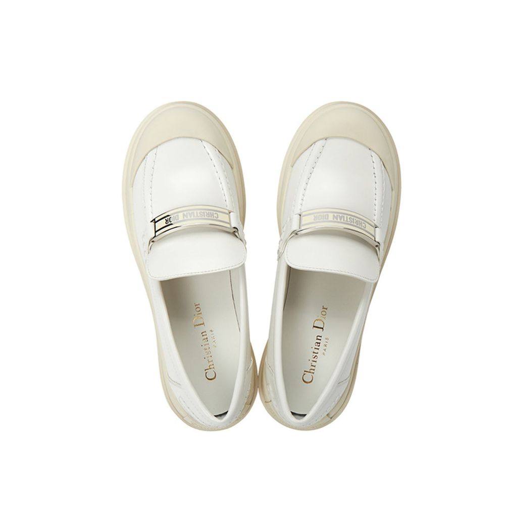 Mocassins de couro Dior