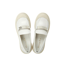 Mocassins de couro Dior