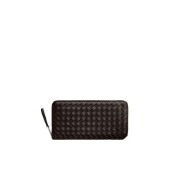 Carteira Bottega Veneta Intrecciato Zip Around