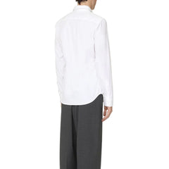 Camisa de popeline de algodão Gucci