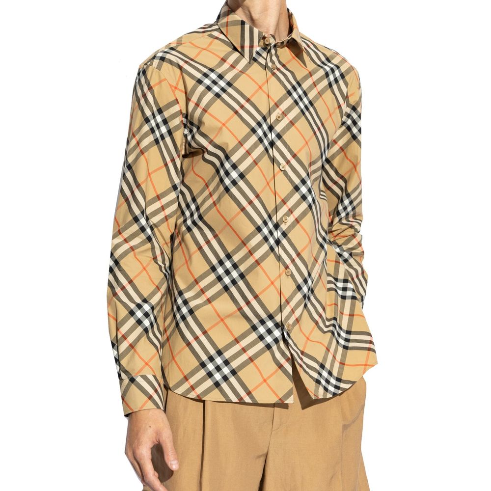 Camisa xadrez Burberry