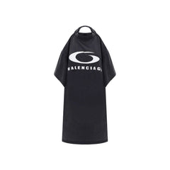 Vestido camiseta com estampa de ícone Balenciaga