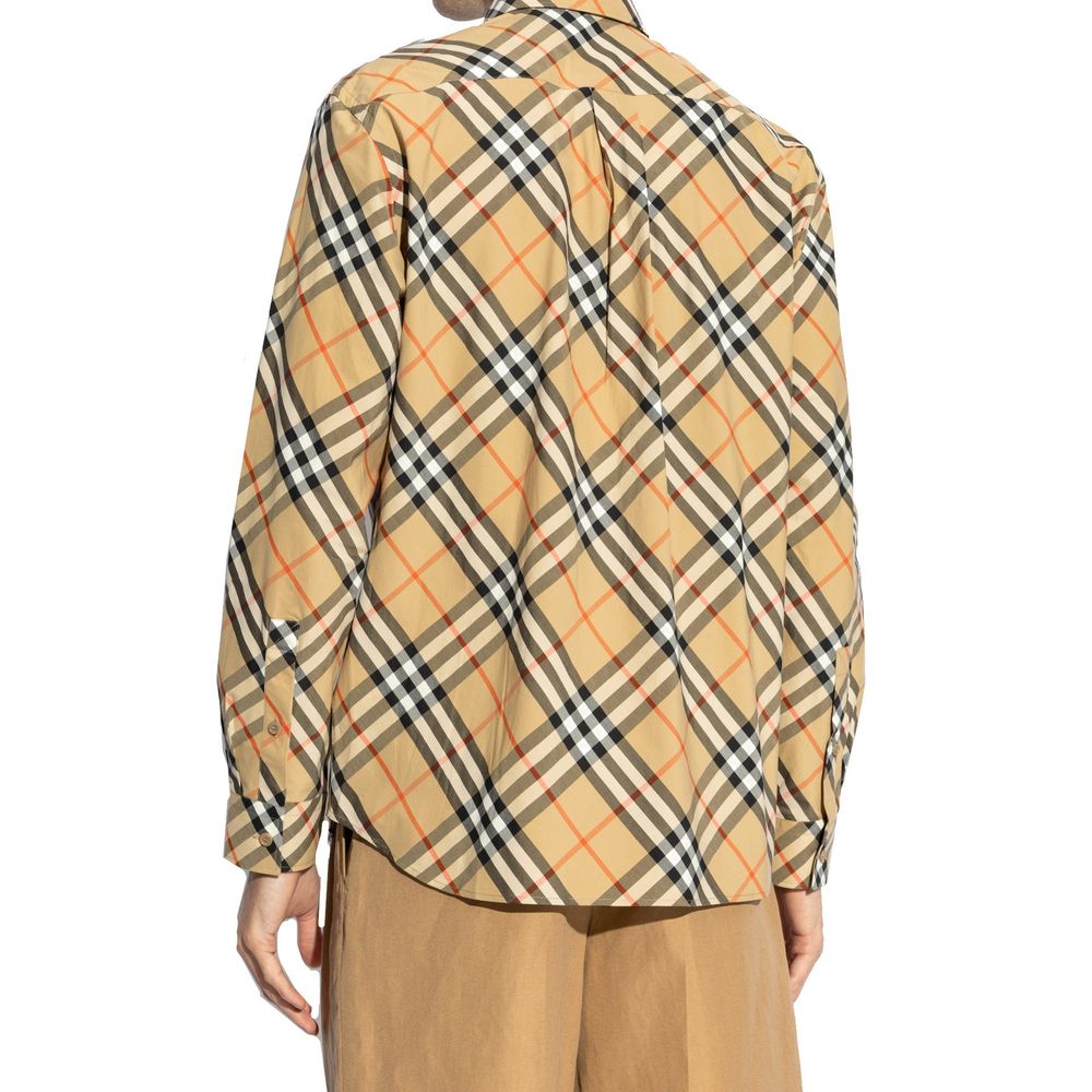 Camisa xadrez Burberry