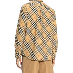 Camisa xadrez Burberry