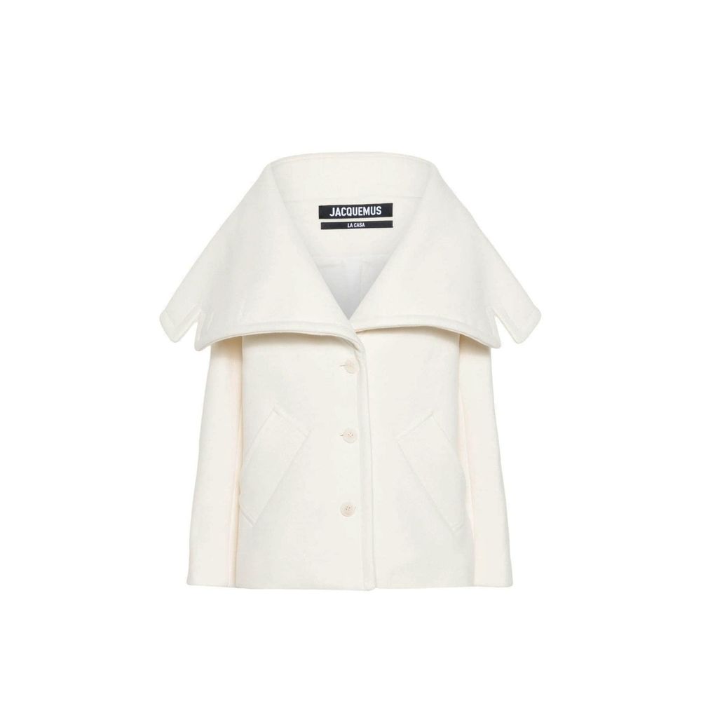 Jaqueta Jacquemus Le Caban Caruso com gola drapeada