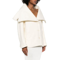 Jaqueta Jacquemus Le Caban Caruso com gola drapeada