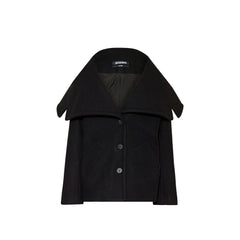 Jaqueta Jacquemus Le Caban Caruso com gola drapeada