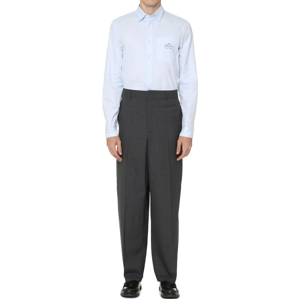 Camisa Prada Oxford Algodão