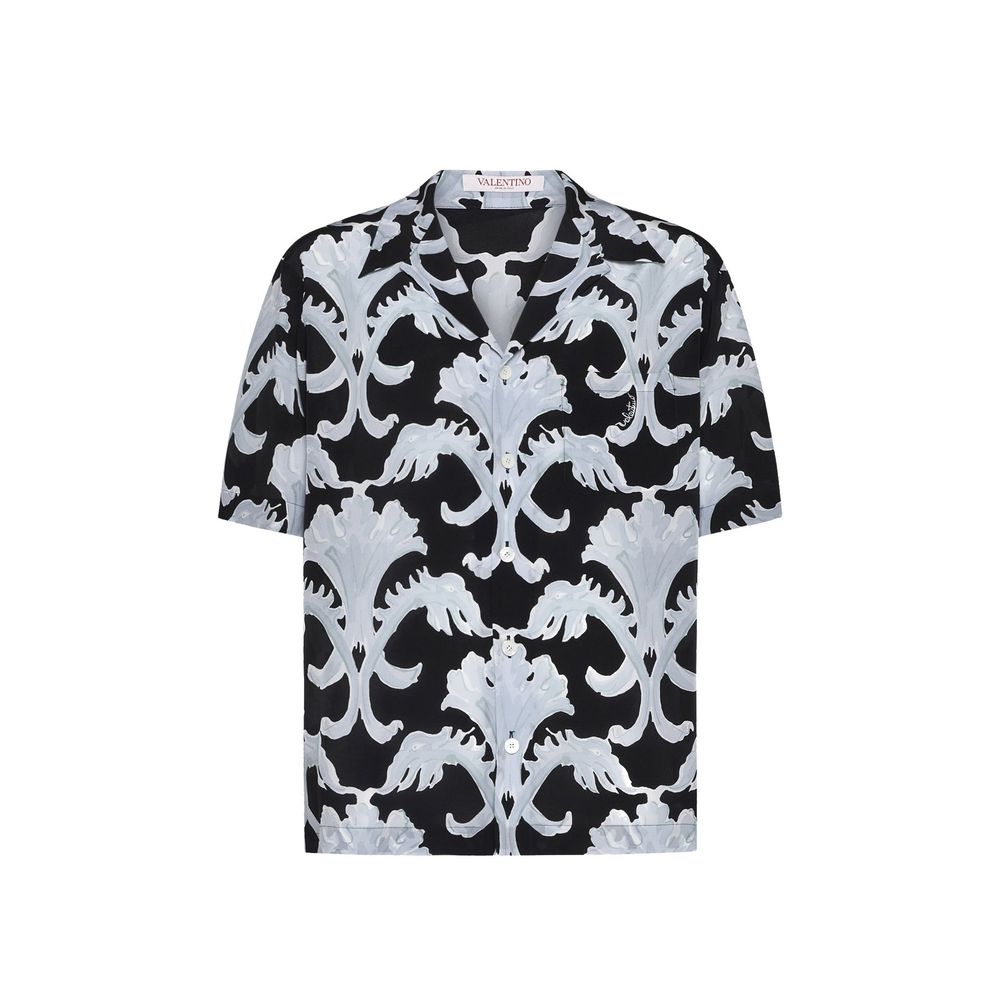 Camisa de boliche com estampa de parede Metamorphos da Valentino Garavani
