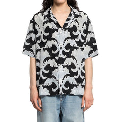 Camisa de boliche com estampa de parede Metamorphos da Valentino Garavani