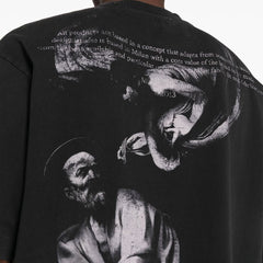 Camiseta com estampa do logotipo do skate Off-White S.Matthew