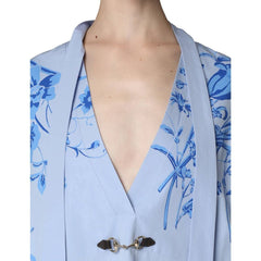 Vestido curto de popeline Gucci