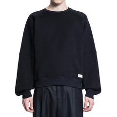 Moletom com logotipo de algodão Saint Laurent